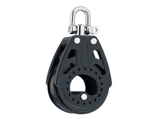 Harken Carbo-blokk 75 mm enkel, svirvel