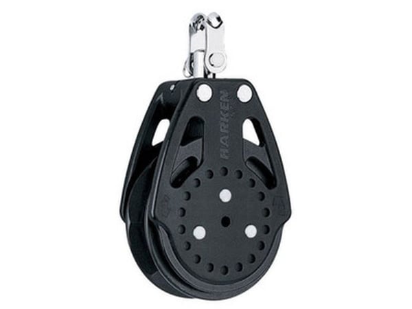 Harken Carbo Ratchamatic-blokk 57 mm enkel svirvel