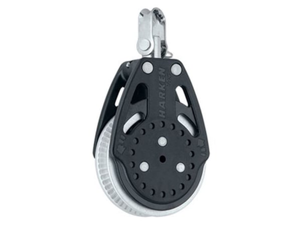Harken Carbo Ratchamatic-blokk 75 mm - 2 x grep