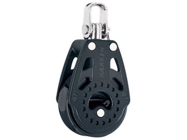 Harken Carbo spärrblock 40 mm enkel, svängbar