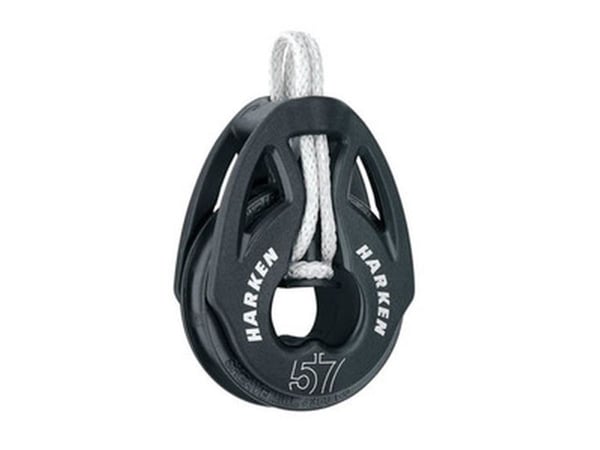 Harken T2-blokk 57 mm enkelt m. LOOP