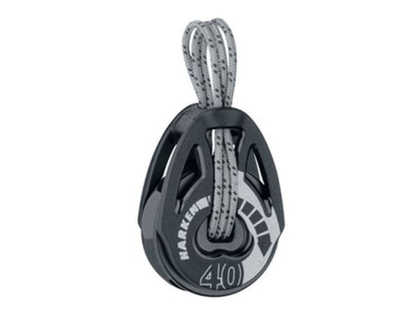 Harken T2 Carbo blokk 40 mm vaiertrinse med lås