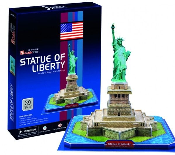 Cubicfun PUZZLE 3D VAPAUDEN PATSAS - C080H