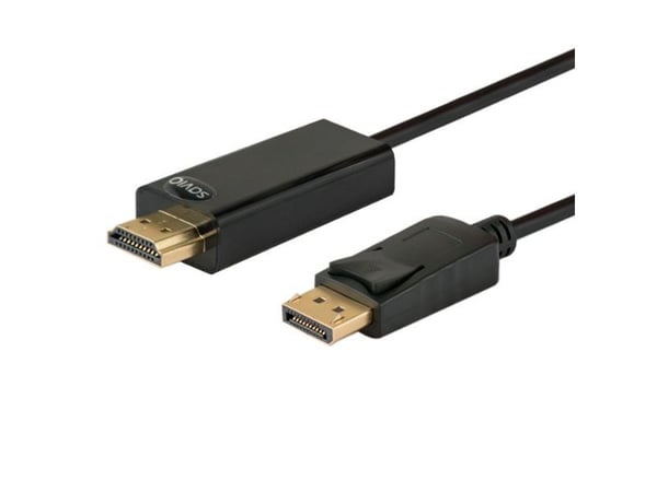 SAVIO CL-56 - HDMI-kabel - DisplayPort hann til HDMI hann - 1,5 m