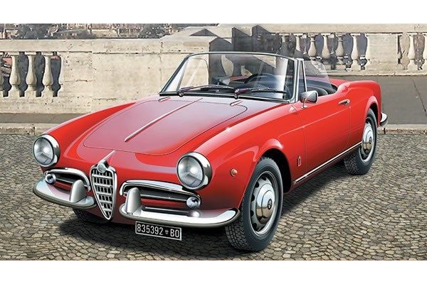 Bilmodell kit Italeri Alfa Romeo Giulietta Spider 1300 3653 1:24