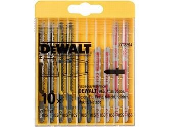 Dewalt y sticksågblad 10 delar för trä och metall 2xDT2177, DT2165, DT2050, DT2163, DT2160 - DT2294