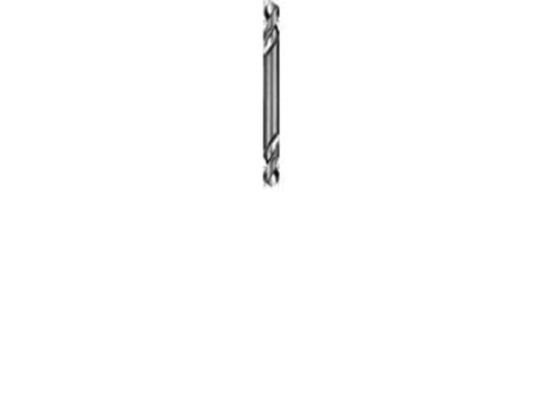Heller 21413 1 HSS dubbeltborr 4 mm total längd 55 mm cylindriskt skaft 10 st