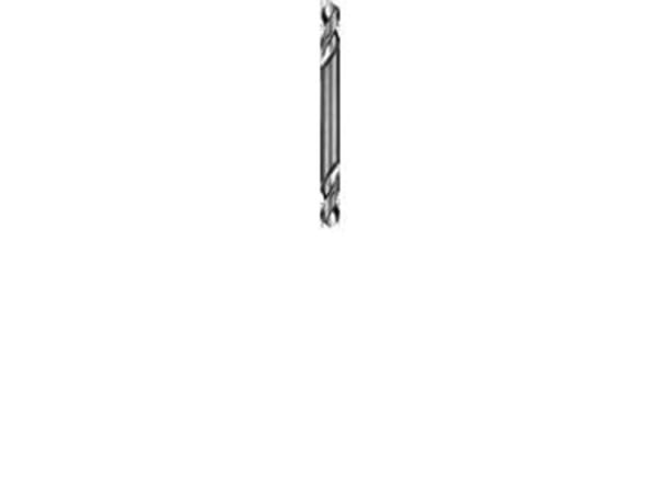 Heller 21417 9 HSS dobbeltbor 4,8 mm total lengde 62 mm sylinderskaft 10 stk