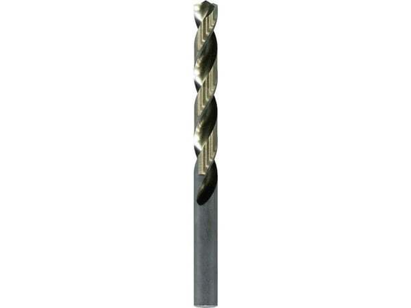 Heller 28644 HSS metallspiralbore 2 spiral, 8 mm, samlet lengde 117 mm, slipt sylindrisk skaft, 1 stk.