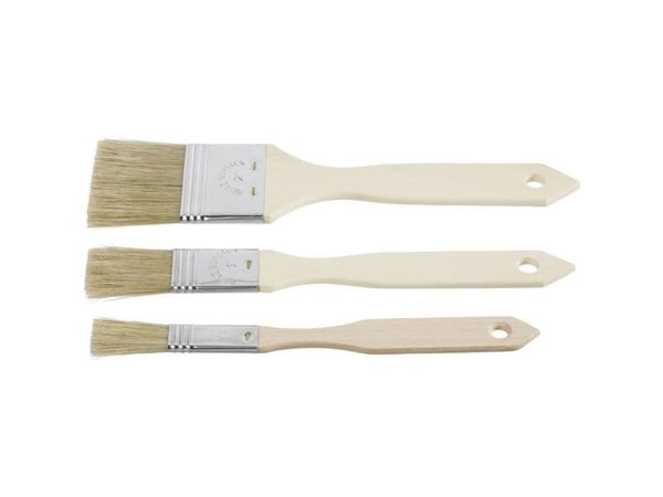 ZAHN pensel E10710-10 proff-børster bred pensel naturbørste 3 deler