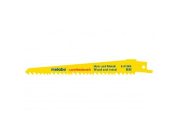 Metabo 631984000, Sabelsagblad, Metall, Plast, Tre, Blå, Hvit, Gult, 5 - 8, 3,2 mm, 5,1 mm