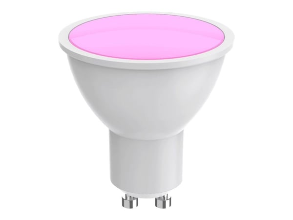 Woox R9076 - Lyskaster - LED-pære for søkelys - GU10 - 5.5 W (ekvivalent 40 W) - klasse G - RGB/soft warm white light - 2700-6500 K