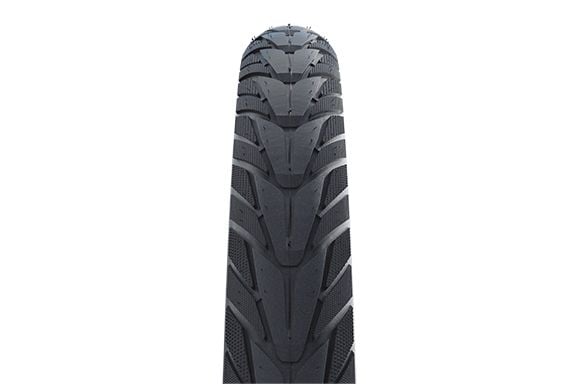 Schwalbe Energizer Plus, 28", City/Trekking, Road, Tubeless Ready dekk, svart, 50 - 85 psi, 85 psi