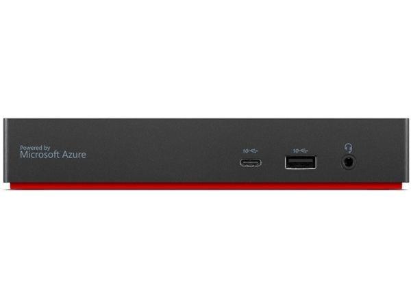 Lenovo ThinkPad Universal Thunderbolt 4 Smart Dock, Koblet med ledninger (ikke trådløs), Thunderbolt 4, 3,5 mm, Svart, 40 Gbit/s, 60 Hz