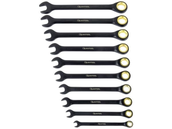 Brüder Mannesmann Q25210 Quantool-avainsarja 10 kpl 8 - 19 mm