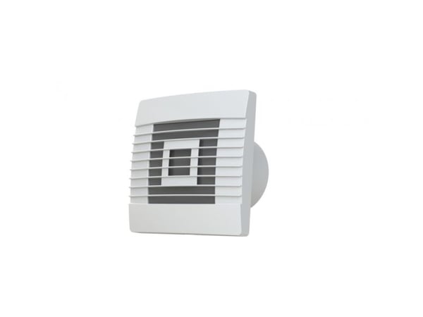airRoxy veggventilator 100 mm 15 W med gravitasjonslukker / fuktsensor Prestige 100ZG