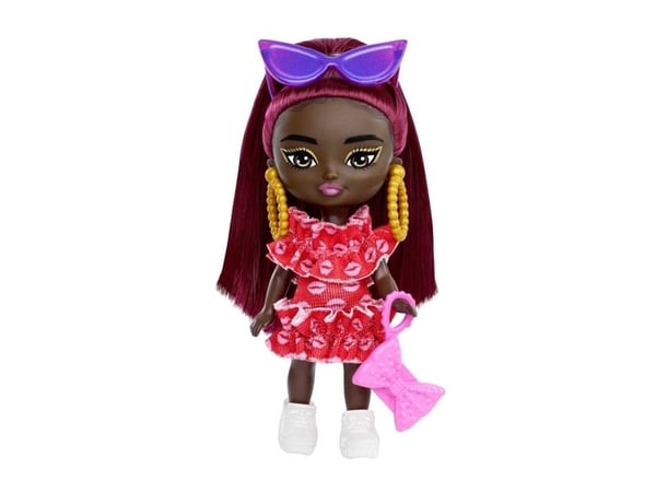 Barbie Mattel Barbie Extra Mini Minis docka lila hår HLN47 (HLN44)