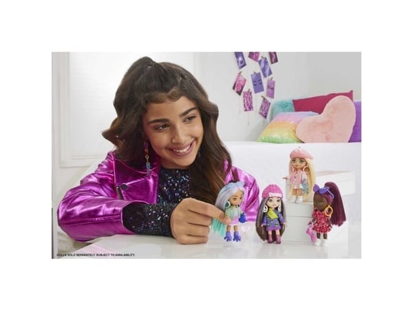 Barbie Mattel Barbie Extra Mini Minis docka lila hår HLN47 (HLN44)
