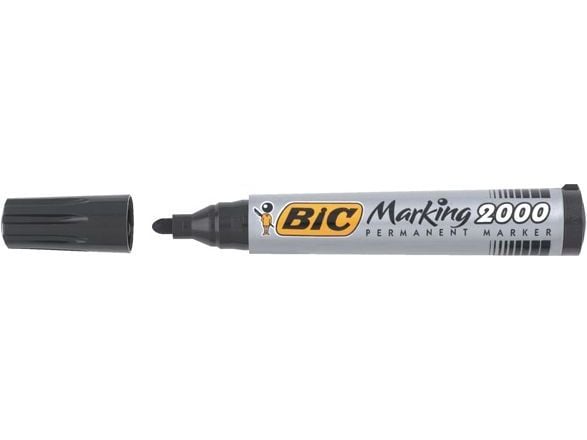 Pysyvä tussi BIC 2000, rund, lajitelma
