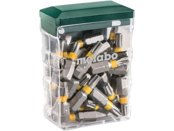 Metabo 626712000, Borr, Borrsats, Rostfritt stål, 25 styck