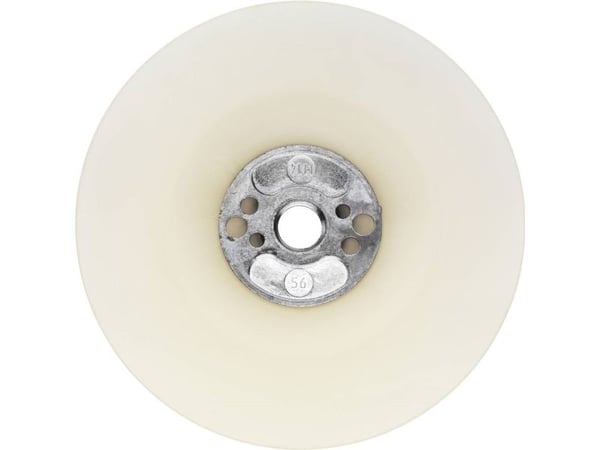 Metabo 626630000, Støttepute, Metall, Tre, 18 cm, Nedtrykket senter, Hvit, 8500 RPM