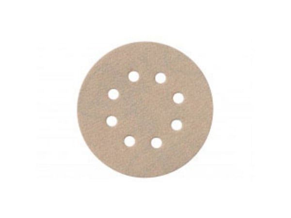 Metabo 625731000, Sand-papir, Tre, Rund, 12,5 cm, 25 stykker