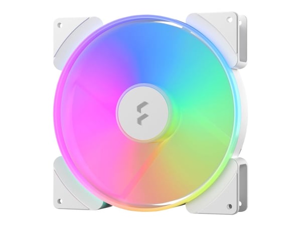 Fractal Design Prisma AL-18 - Kabinettvifte - 180 mm - hvit
