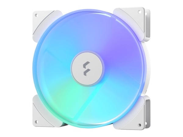 Fractal Design Prisma AL-18 - Kabinettvifte - 180 mm - hvit