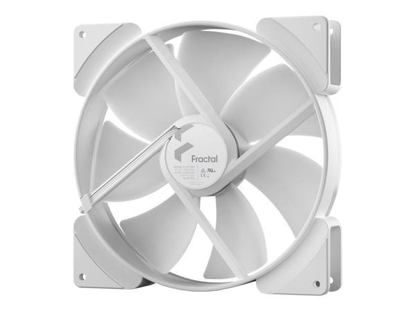 Fractal Design Prisma AL-18 - Kabinettvifte - 180 mm - hvit