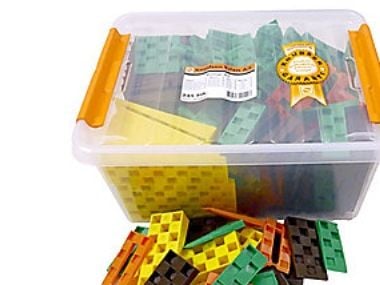 Knudsen Kilen plastbox monteringsmix – 245 st