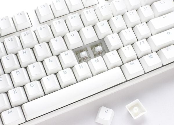 Ducky One 3 - Tastatur - RGB - bakgrunnsbelyst - USB - QWERTY - USA - tastsvitsj: CHERRY MX Blue