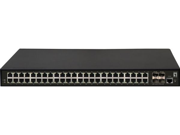 LevelOne - Switch + 4 - rackmonterbar