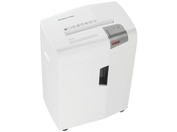 HSM shredstar X12pro - Makulator - partikkelkutt - 2 x 15 mm - P-5, F-2, O-1, T-2, E-2