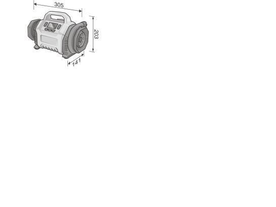 Flex batteri kompressor CI 11 18,0/12V