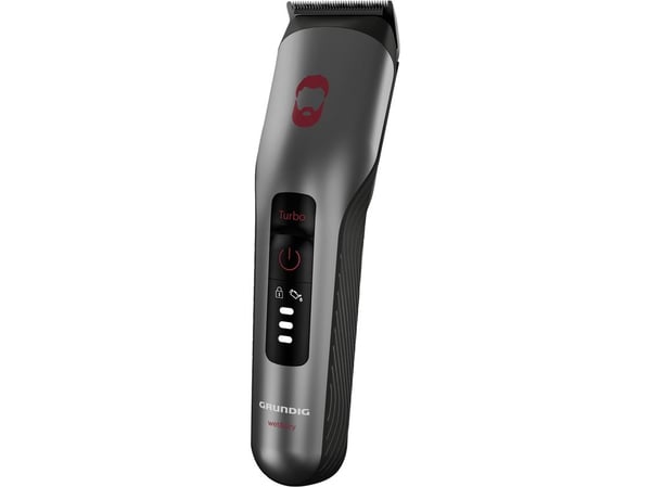 Grundig ProClub MC 8030, Kromfarget, Rød, 3 mm, 3 cm, 4,2 cm, Skjegg, Titan