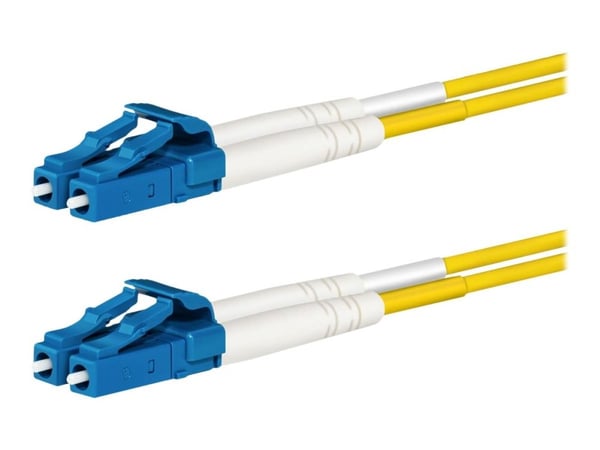 Lanview - Nettverkskabel - LC/UPC-enkeltmodus (hann) til LC/UPC-enkeltmodus (hann) - 10 m - 2 mm - fiberoptisk - dupleks - 9 / 125 micron - OS2 - h...