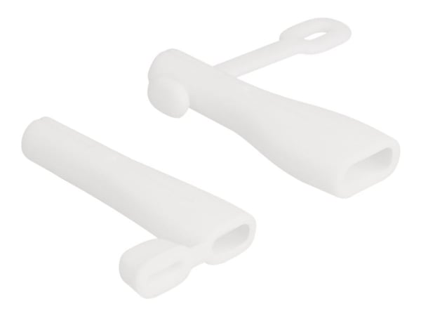 Delock pölysuoja USB Type-A pistokkeelle ja USB Type-C pistokkeelle 2 kpl valkoinen