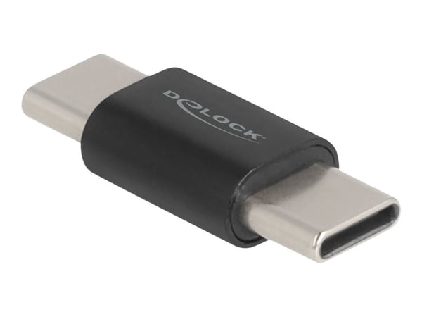 Delock - Sukupuolenvaihdin (omformer) - 24 pin USB-C (han) til 24 pin USB-C (han) - 20 V - 3 A - lajittelu