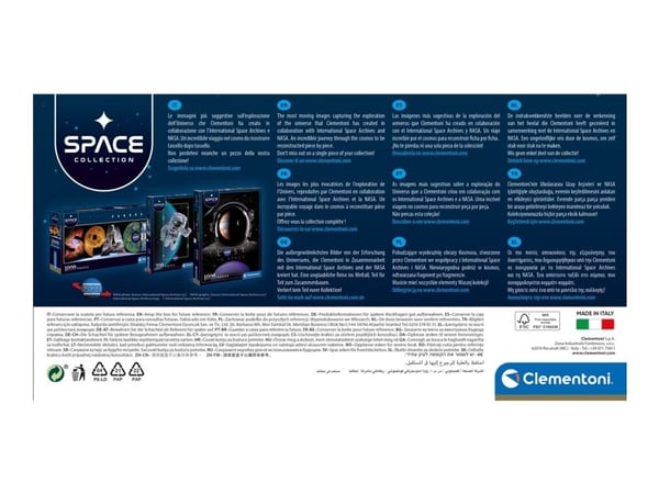 Clementoni Space Collection Panorama - Avaruus - puslespil - 1000 stykker