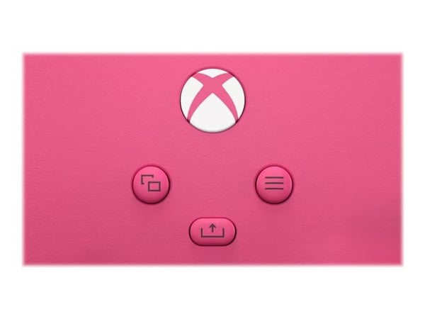 Microsoft Xbox Wireless Controller - Spelkontroll - trådlös - Bluetooth - deep pink - för Microsoft Xbox Series X, Microsoft Xbox Series S, PC, And...