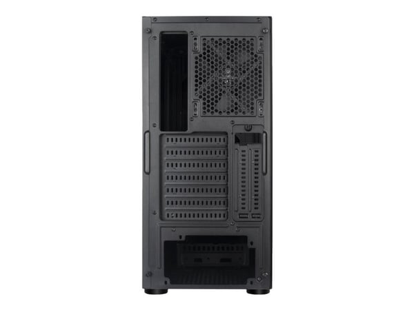 SilverStone FARA R1 V2 - Mid tower - ATX - sidepanel med vindu (herdet glass) - ingen strømforsyning (ATX / PS/2) - svart - USB/lyd