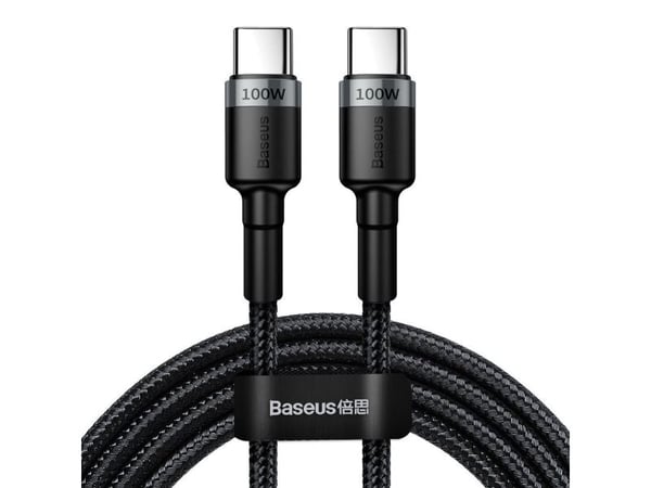 Baseus Cafule, 2 m, USB C, USB C, USB 2.0, 480 Mbit/s, Lajittelu