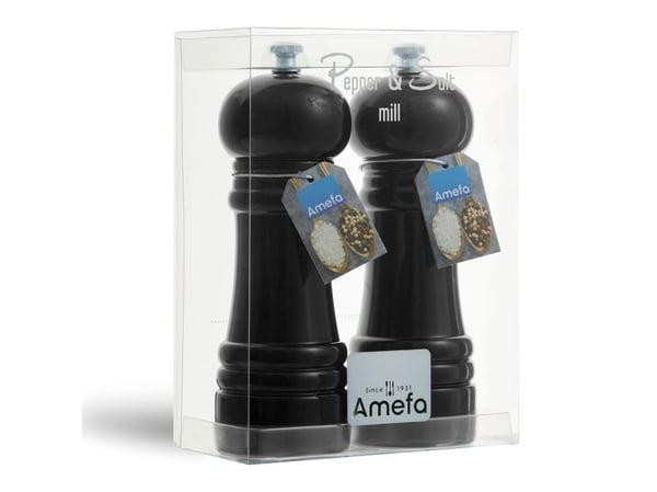 Amefa Classic 6755 - 2 stk Salt & Peber sæt 15 cm - i gaveæske