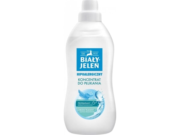 BIALY JELEN hypoallergen skyllemiddel - konsentrert tøymykner 1000 ml