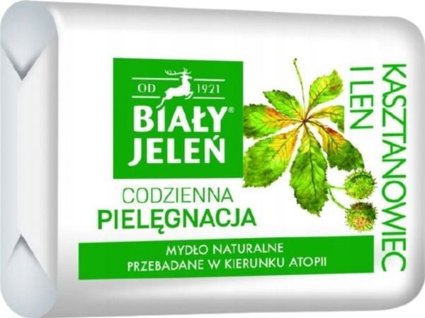 Biały Jeleń Premium barsåpe med hestekastanje 100g