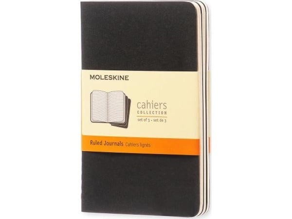 Moleskine QP311, Sort, 64 ark, Matt, Voksen