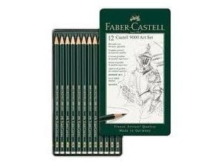 Faber-Castell CASTELL 9000 - Blyant - assortert (en pakke 12)
