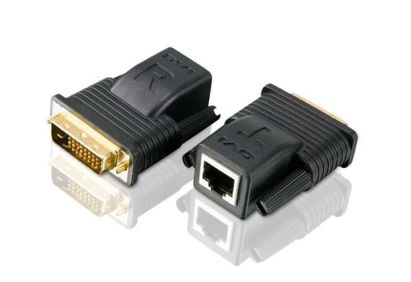 ATEN VE066 Local and Remote Units - Videoforlenger - 24+5 pins kombinert DVI / 24+5 pins kombinert DVI - opp til 20 m