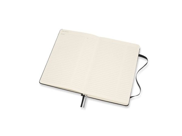 Moleskine 603357, Monokromatisk, Sort, 150 ark, 120 g/m², Prikket rutenettpapir, Innbundet (hardcover)