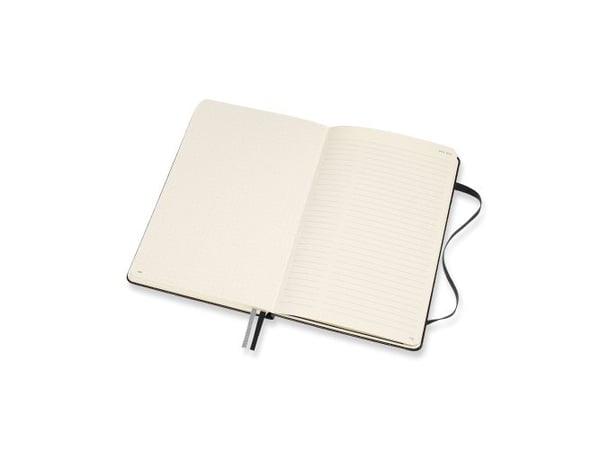Moleskine 603357, Monokromatisk, Sort, 150 ark, 120 g/m², Prikket rutenettpapir, Innbundet (hardcover)